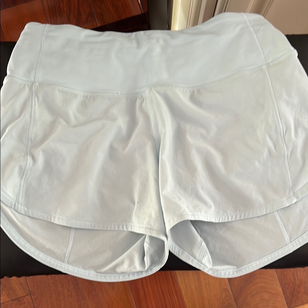 Lululemon Speed Up High Rise Lined 4” Women's Light blue Shorts